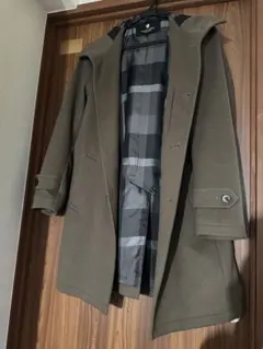 BLACK LABEL CRESTBRIDGE　フード付きチェスターコート