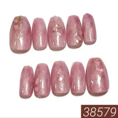 【現品】No.1071 桜ネイルチークネイル　ニュアンスネイル