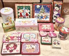 ダッフィー お菓子缶 17点セット まとめ売り