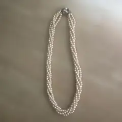 ヨ*ー様 4連　パール　ネックレス