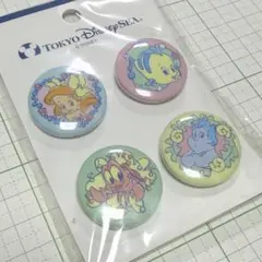昔のもの　東京ディズニーシー　アリエル　缶バッジ缶バッチ