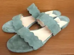 FABIO RUSCONI スエードサンダル