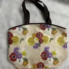 アネモネ花柄 保冷バッグ