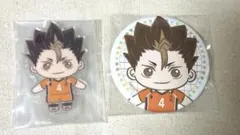 セガラッキーくじ ハイキュー 西谷夕 缶バッジ アクスタ