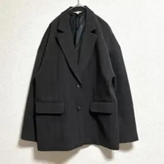 マウジー BOXYジャケット グレンチェック テーラード オーバーサイズ 1のサムネイル