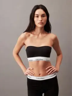 【Calvin Klein】 ライトリーラインバンドゥ　タグ付きのサムネイル