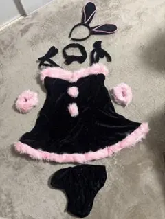 【新品】ブラックバニー コスプレ 衣装 PARTY DOLL
