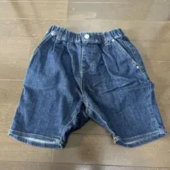 フィス　fith デニムダンガリー　キッズ　デニムパンツ　ハーフパンツ