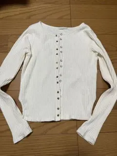 kbf スナップボタン　カーディガン