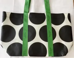 kate spade 大きなドット柄 ショッピングバッグ