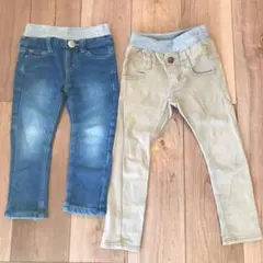 MPS  RUGGEDWORKS  デニム  パンツ２枚セット 100サイズ