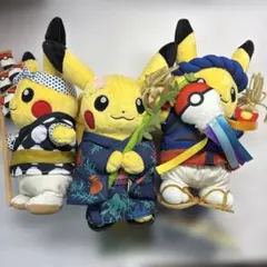 【新品未使用】ポケセントウホクリニューアル記念ピカチュウお祭りぬいぐるみ×2種 2025年最新】ピカチュウ ぬいぐるみ トウホクの人気アイテム