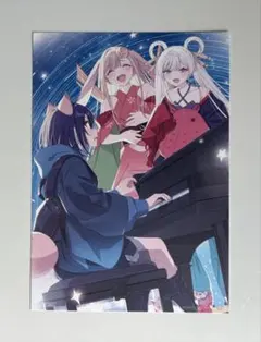 映画 超かぐや姫！ 入場特典 メモリアルビジュアル イラストボード