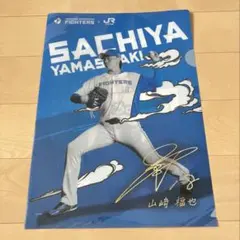 北海道日本ハムファイターズ 山﨑福也 クリアファイル 非売品