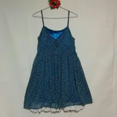 NICE CLAUP ナイスクラップ 花柄 キャミソール ワンピース