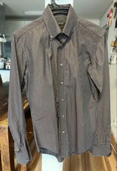 ZARA Man slim fitストライプシャツ