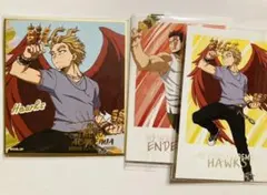 僕のヒーローアカデミア ホークス色紙＋ポストカード エンデヴァーポストカード