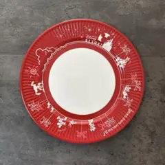東京ディズニーリゾート プレート 赤