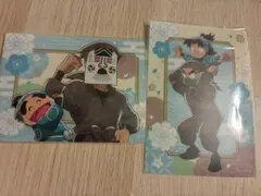 【匿名配送】忍たま乱太郎　和紙風クリアブロマイドコレクション　押都　山本