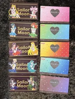 【2セット計10枚】セーラームーン マルチケース コンプリート 明治 チョコ