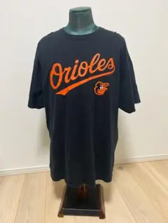2XL オリオールズ　ブラック　ボックスシルエットOrioles Tシャツ 古着