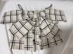 LIP SERVICE リップサービス ツイードリボンオフショルトップス