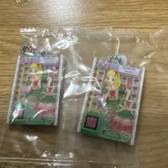 アイカツ×プリパラ だれでもアクリルチャーム2 緑風ふわり ガチャガチャ