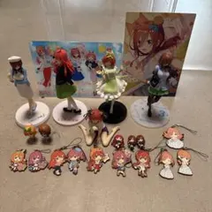 五等分の花嫁 フィギュア ラバーストラップ まとめ売り