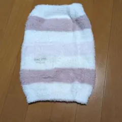 gelato pique　ポケット付き腹巻き ホワイト・ピンク　Ｆサイズ