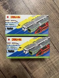 プラレール 車両セット パンダくろしお＆レッドストリーム　未使用