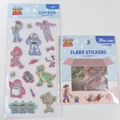 トイ・ストーリー シールセット 15枚+フレーク20枚