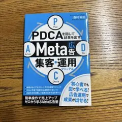 PDCAを回して結果を出す! META広告集客・運用マニュアル