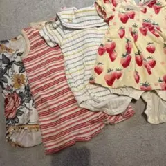 80サイズ ロンパース 4点まとめ売り