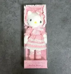 ★新品 ハローキティ マスコット キーホルダー ぬいぐるみ ピンク おめかし