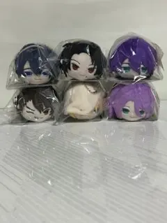 刀剣乱舞 もちもちマスコット もちマス くじ王 D賞6体セット