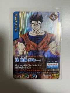 ドラゴンボールデータカードダス　激レア孫悟飯（青年期）