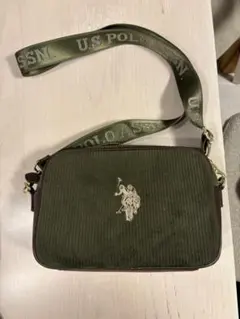 U.S. POLO ASSN. コーデュロイ ショルダーバッグのサムネイル