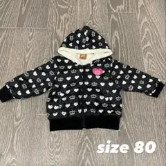 BABY DOLL フード付きジャケット 80cm