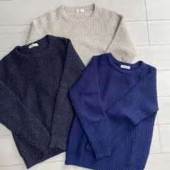 ニット セーター 3着セット