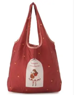 【ワンズテラス限定】くらはしれい×サンリオキャラクターズ エコバッグ　レッドのサムネイル