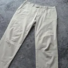 【UNIQLO】感動パンツ/ライト ベージュ 85