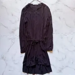 ✨美品✨ダイアンフォンファステンバーグ　 カシュクール　ロングワンピース