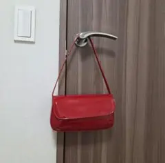 【美品】GRL グレイル ハンドバッグ レッド