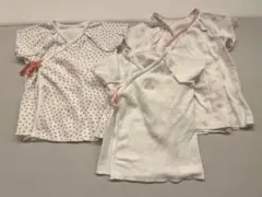 ＊美品＊ファミリア　打合せ半袖肌着　3着