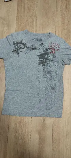 DIESEL グレー Tシャツ Sサイズ