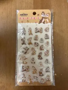 チップとデール PLUMP STICKER ステッカー シール