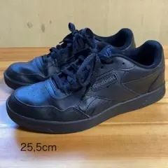 Reebok リーボック コートアドバンス 黒 25,5cm