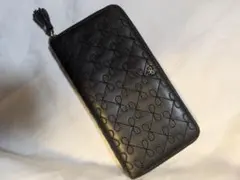 【美品】アニヤハインドマーチ ANYAHINDMARCH 長財布 黒 リボンのサムネイル