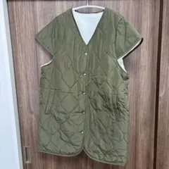 裏ボアミニスリーブベスト✴︎新品未使用