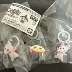おじゃる丸　めじるしアクセサリー　3点セット　おじゃる丸　ニコリン坊